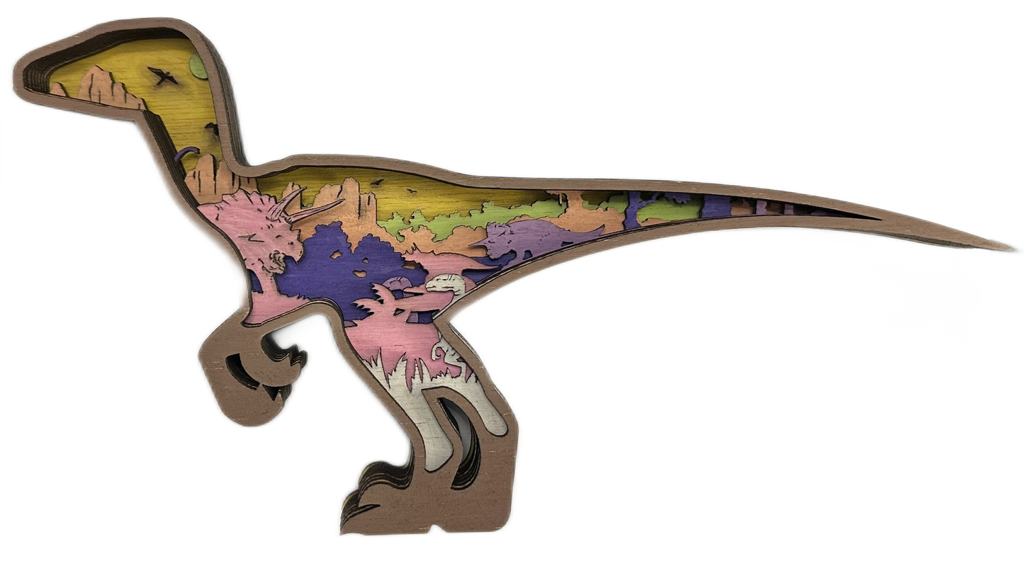 Raptor 3D laser Cut
