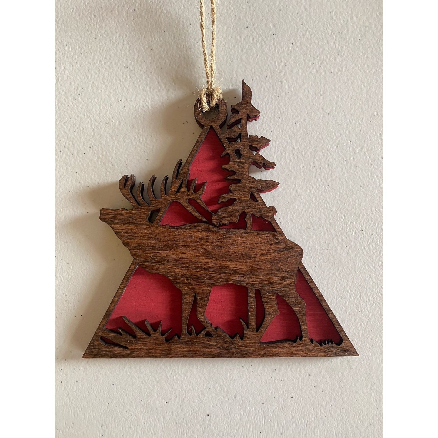 Christmas Snowflake Ornament - Triangle Shape