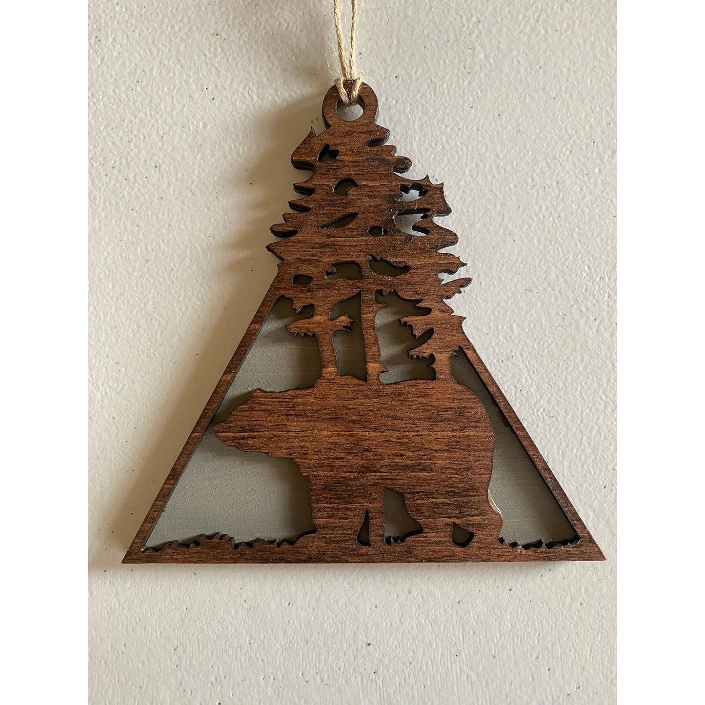 Christmas Snowflake Ornament - Triangle Shape