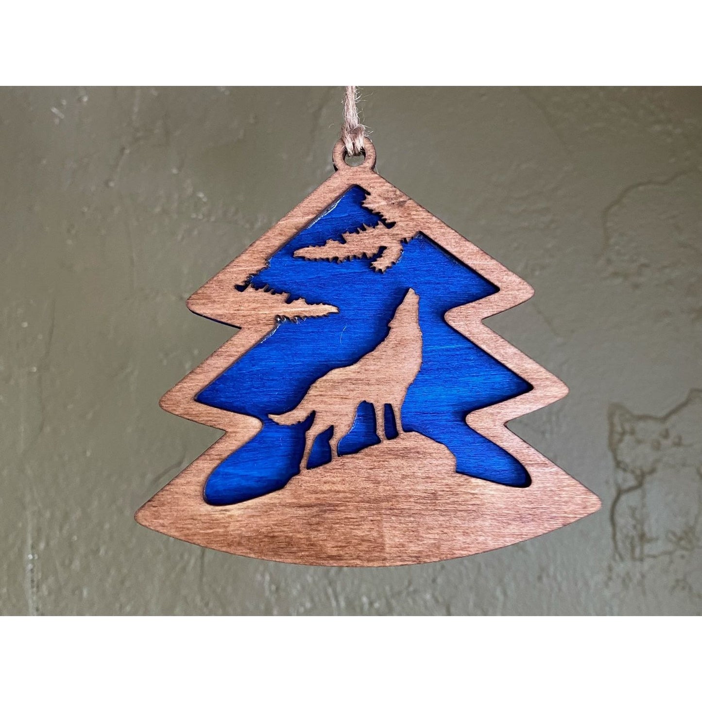 Christmas Snowflake Ornament - Tree Shape