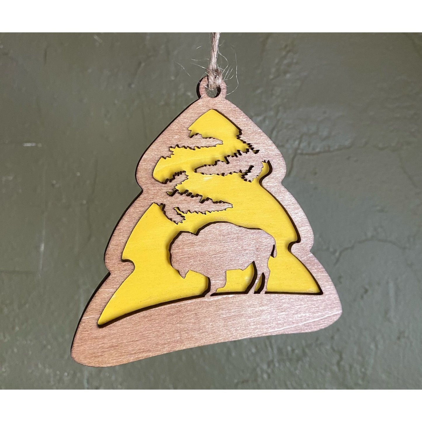 Christmas Snowflake Ornament - Tree Shape