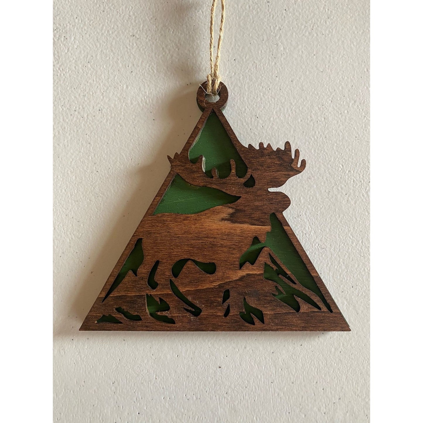 Christmas Snowflake Ornament - Triangle Shape