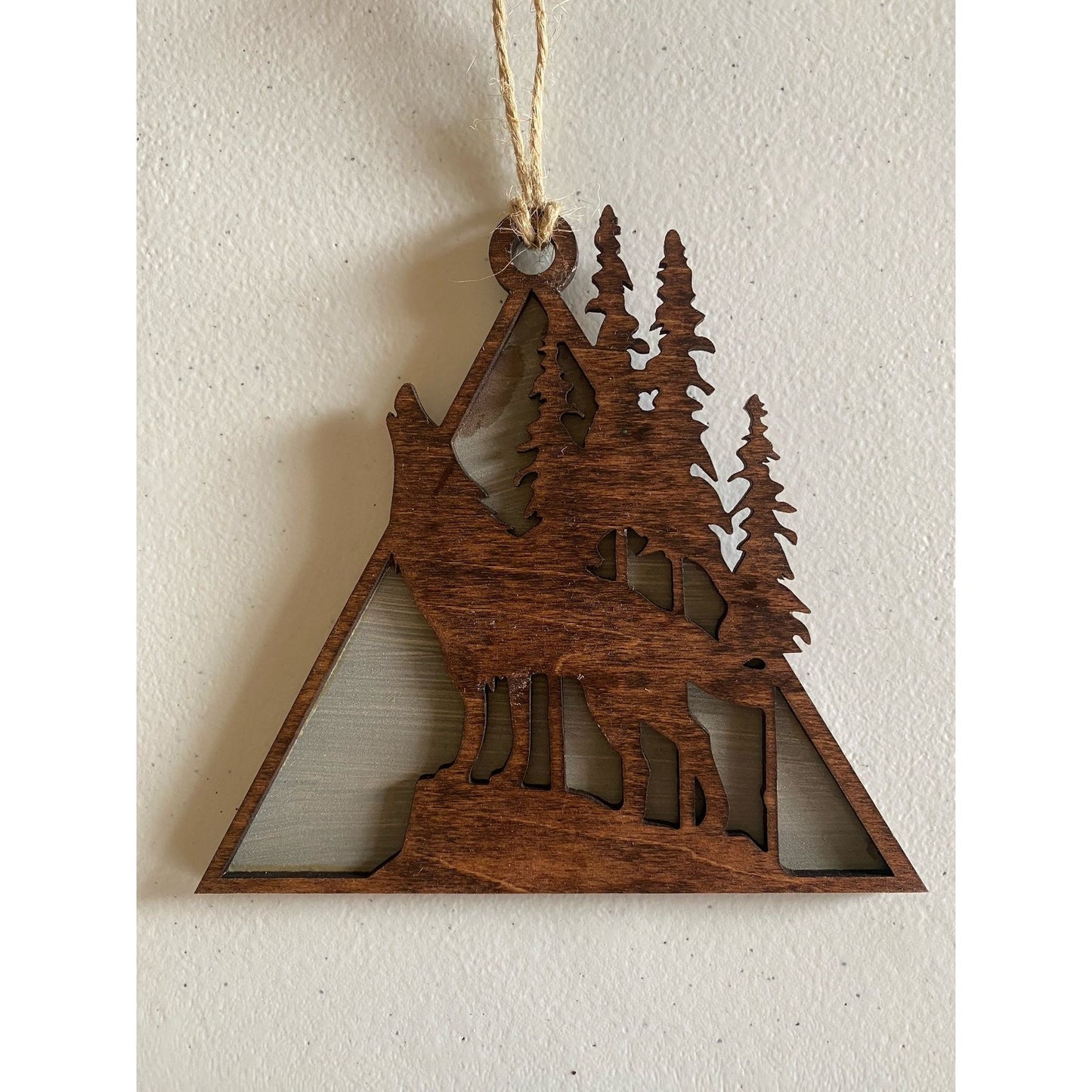 Christmas Snowflake Ornament - Triangle Shape